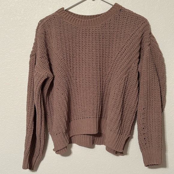 SO Sweaters - SO Women's Brown Knit Sweater